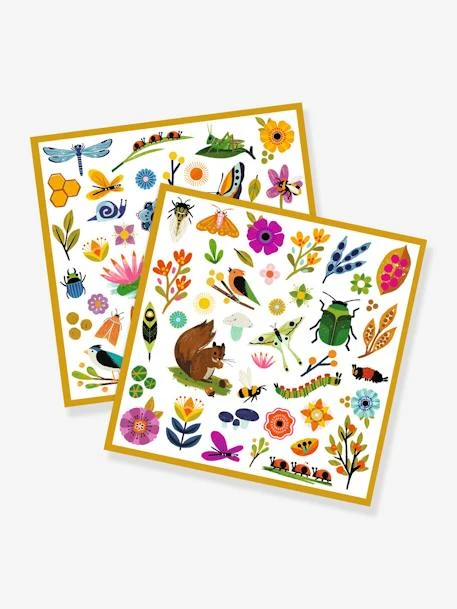 160 Stickers Jardin DJECO Orange - Djeco 2 160 Stickers Jardin DJECO Orange - Djeco – Image 2
