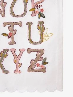 Abécédaire En Toile GRENIER Multicolore - Vertbaudet -Petit Monde Promos Boutique abecedaire en toile grenier 3