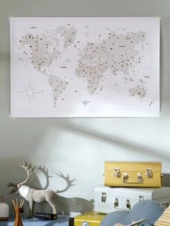 Affiche Carte Du Monde LES PETITES DATES Marron Imprimé - Les Petites Dates 9 Affiche Carte Du Monde LES PETITES DATES Marron Imprimé - Les Petites Dates -Petit Monde Promos Boutique affiche carte du monde les petites dates 4