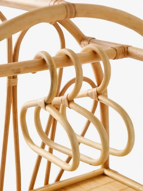 Armoire Poupon En Rotin Beige - Vertbaudet 4 Armoire Poupon En Rotin Beige - Vertbaudet – Image 4