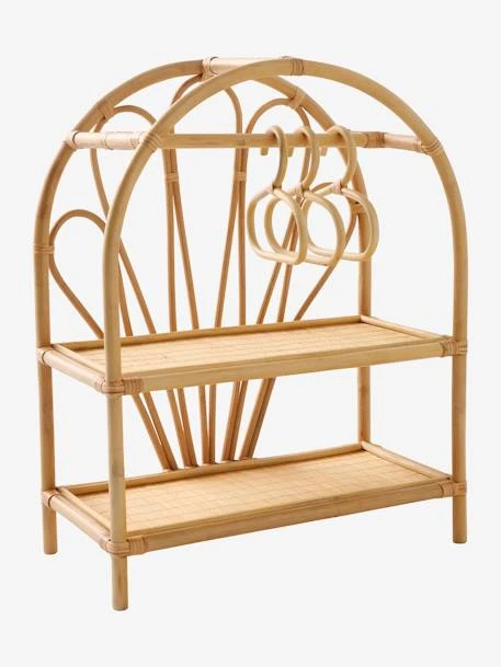 Armoire Poupon En Rotin Beige - Vertbaudet 6 Armoire Poupon En Rotin Beige - Vertbaudet – Image 6