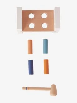 Banc à Marteler En Bois FSC® Multicolore - Vertbaudet -Petit Monde Promos Boutique banc a marteler en bois fsc 3