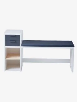 Banc De Lecture + Rangement LIGNE REGLISSE Blanc/gris Foncé - Vertbaudet 9 Banc De Lecture + Rangement LIGNE REGLISSE Blanc/gris Foncé - Vertbaudet -Petit Monde Promos Boutique banc de lecture rangement ligne reglisse 4