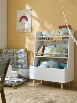 Bibliothèque Avec Fond Réversible Hanoï Blanc - Vertbaudet -Petit Monde Promos Boutique bibliotheque avec fond reversible hanoi 5