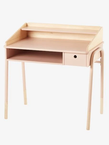 Bureau Enfant LIGNE AMAZONIE Rose - Vertbaudet 2 Bureau Enfant LIGNE AMAZONIE Rose - Vertbaudet – Image 2