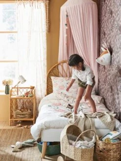 Cadre De Lit LIGNE CONFETTI Blanc/bois - Vertbaudet -Petit Monde Promos Boutique cadre de lit ligne confetti 2