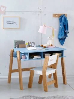 Chaise Maternelle, Assise 30 Cm LIGNE ARCHITEKT Blanc/bois - Vertbaudet -Petit Monde Promos Boutique chaise maternelle assise 30 cm ligne architekt 3