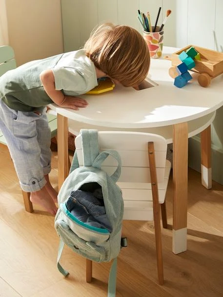 Chaise Maternelle Outdoor/indoor Tropicool Sauge - Vertbaudet 3 Chaise Maternelle Outdoor/indoor Tropicool Sauge - Vertbaudet – Image 3