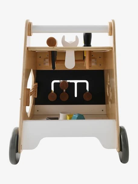 Chariot De Marche Bricolage En Bois FSC® Beige - Vertbaudet 5 Chariot De Marche Bricolage En Bois FSC® Beige - Vertbaudet – Image 5