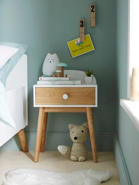 Chevet Avec Poignées Personnalisables LIGNE CONFETTI Blanc - Vertbaudet 6 Chevet Avec Poignées Personnalisables LIGNE CONFETTI Blanc - Vertbaudet – Image 6