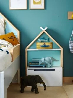 Chevet Enfant Fond Réversible Bleu Ou Rose LIGNE TIPILI Blanc - Vertbaudet -Petit Monde Promos Boutique chevet enfant fond reversible bleu ou rose ligne tipili 4