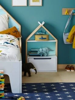 Chevet Enfant Fond Réversible Bleu Ou Rose LIGNE TIPILI Blanc - Vertbaudet -Petit Monde Promos Boutique chevet enfant fond reversible bleu ou rose ligne tipili 5