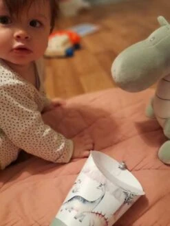 Coffret Lampe Nomade 5 En 1 Dinosauria MAISON POLOCHON Vert Sauge - Polochon -Petit Monde Promos Boutique coffret lampe nomade 5 en 1 dinosauria maison polochon 2