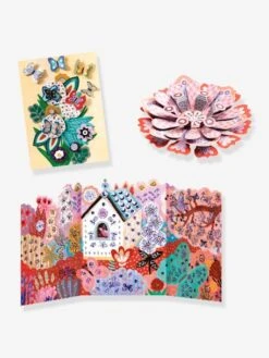 Coffret Le Jardin En Fleurs DJECO Rose - Djeco -Petit Monde Promos Boutique coffret le jardin en fleurs djeco 3