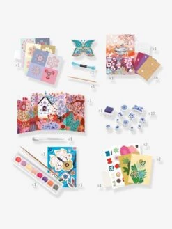 Coffret Le Jardin En Fleurs DJECO Rose - Djeco -Petit Monde Promos Boutique coffret le jardin en fleurs djeco 4