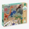 Coffret Le Monde Des Dinosaures DJECO Vert - Djeco