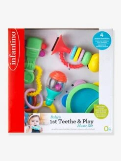 Coffret Musical Multi-texturé - INFANTINO Multicolor - Infantino -Petit Monde Promos Boutique coffret musical multi texture infantino 4