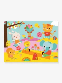 Collage Pour Les Tout Petits Ma Journée DJECO Bleu - Djeco -Petit Monde Promos Boutique collage pour les tout petits ma journee djeco 4