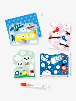 Coloriage à L'eau Caché Dans Le Ciel DJECO Bleu - Djeco -Petit Monde Promos Boutique coloriage a leau cache dans le ciel djeco 2