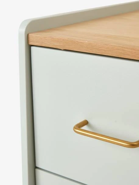 Commode Prof. 42 Cm LIGNE SIXTIES Vert D'eau - Vertbaudet 2 Commode Prof. 42 Cm LIGNE SIXTIES Vert D'eau - Vertbaudet – Image 2