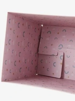 Corbeille En Carton Pliable Arc-en-ciel Rose - Vertbaudet 7 Corbeille En Carton Pliable Arc-en-ciel Rose - Vertbaudet -Petit Monde Promos Boutique corbeille en carton pliable arc en ciel 2