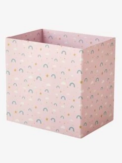 Corbeille En Carton Pliable Arc-en-ciel Rose - Vertbaudet 9 Corbeille En Carton Pliable Arc-en-ciel Rose - Vertbaudet -Petit Monde Promos Boutique corbeille en carton pliable arc en ciel 4