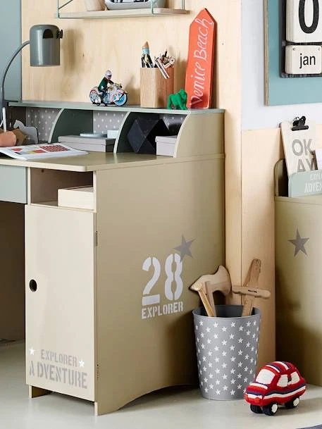 Corbeille Etoiles Gris - Vertbaudet 2 Corbeille Etoiles Gris - Vertbaudet – Image 2