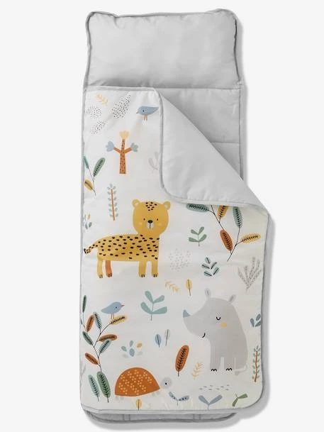 Cosy Wrap En Polyester Avec Oreiller Intégré JUNGLE PARADISE Ecru - Vertbaudet 1 Cosy Wrap En Polyester Avec Oreiller Intégré JUNGLE PARADISE Ecru - Vertbaudet