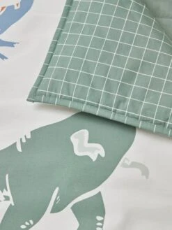 Couchage De Sieste Maternelle MINILI DINOS Personnalisable Vert - Vertbaudet -Petit Monde Promos Boutique couchage de sieste maternelle minili dinos personnalisable 2