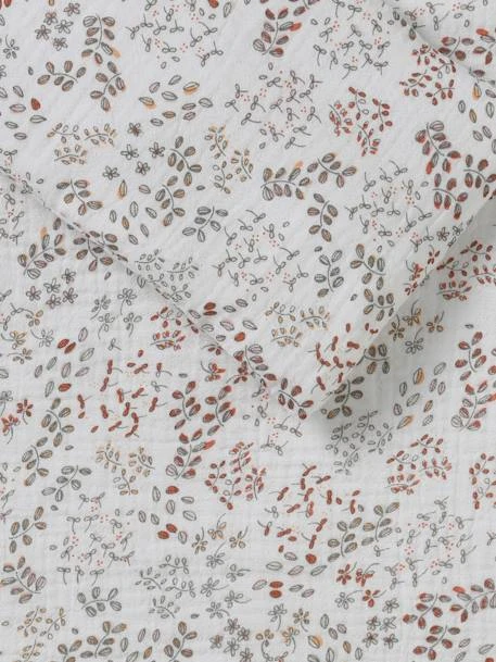 Couette + Oreiller Poupon En Gaze De Coton Flora Multicolore - Vertbaudet 4 Couette + Oreiller Poupon En Gaze De Coton Flora Multicolore - Vertbaudet – Image 4