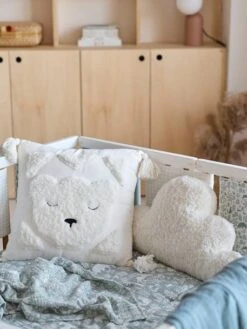 Coussin Nuage En Sherpa Ecru - Vertbaudet -Petit Monde Promos Boutique coussin nuage en sherpa 3