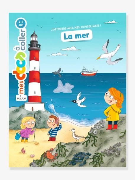 Docs à Coller - La Mer MILAN Blanc - Hachette 1 Docs à Coller - La Mer MILAN Blanc - Hachette