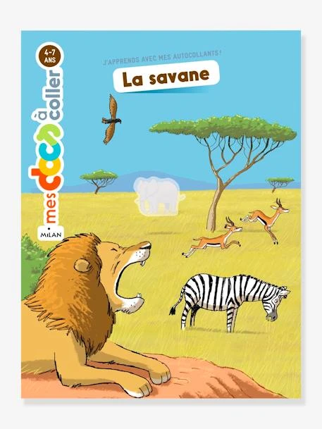 Docs à Coller - La Savane MILAN Blanc - Hachette 1 Docs à Coller - La Savane MILAN Blanc - Hachette