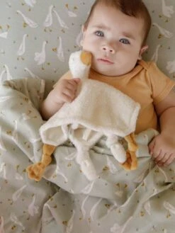 Doudou Little Goose - LITTLE DUTCH Blanc - Little Dutch -Petit Monde Promos Boutique doudou little goose little dutch 4