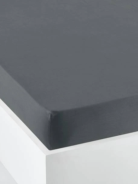 Drap-housse Uni Enfant Oeko-Tex® écru - Vertbaudet 1 Drap-housse Uni Enfant Oeko-Tex® écru - Vertbaudet