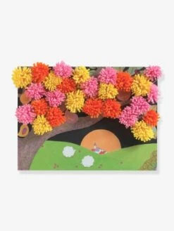 Explosion De Pompons - DJECO Multicolore - Djeco 5 Explosion De Pompons - DJECO Multicolore - Djeco -Petit Monde Promos Boutique explosion de pompons djeco 2