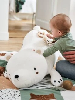 Grande Peluche D'activités GREEN FOREST Multicolore - Vertbaudet 8 Grande Peluche D'activités GREEN FOREST Multicolore - Vertbaudet -Petit Monde Promos Boutique grande peluche dactivites green forest 2