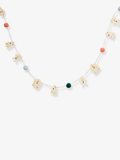 Guirlande En Bois Pain D'épices Chene - Vertbaudet 2 Guirlande En Bois Pain D'épices Chene - Vertbaudet – Image 2