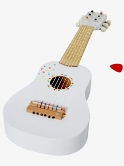 Guitare En Bois FSC® Blanc - Vertbaudet -Petit Monde Promos Boutique guitare en bois fsc 2