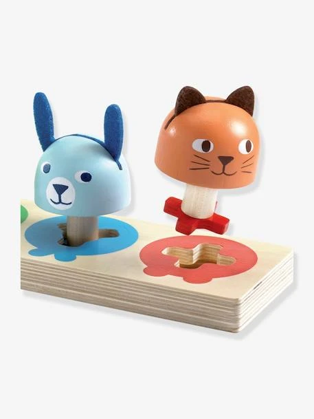 Jeu De Motricité Tourniki DJECO Beige - Djeco 2 Jeu De Motricité Tourniki DJECO Beige - Djeco – Image 2