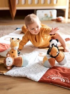 Jeu De Quilles En Tissu TANZANIE Multicolore - Vertbaudet -Petit Monde Promos Boutique jeu de quilles en tissu tanzanie 3