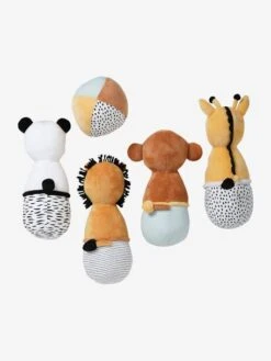 Jeu De Quilles En Tissu TANZANIE Multicolore - Vertbaudet -Petit Monde Promos Boutique jeu de quilles en tissu tanzanie 5