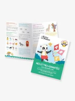 L'école Des Pandas - Mes Lettres Aimantées Pour Apprendre à Lire - AUZOU Vert - Auzou -Petit Monde Promos Boutique lecole des pandas mes lettres aimantees pour apprendre a lire auzou 2