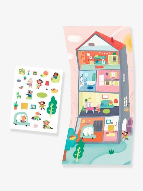 Les Animaux Et Leurs Maisons - DJECO Multicolore - Djeco 2 Les Animaux Et Leurs Maisons - DJECO Multicolore - Djeco – Image 2