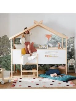 Lit Cabane Enfant Robinson Blanc - Vertbaudet -Petit Monde Promos Boutique lit cabane enfant robinson 2