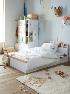 Lit évolutif Enfant LIGNE ABC Blanc - Bois - Vertbaudet -Petit Monde Promos Boutique lit evolutif enfant ligne abc 5