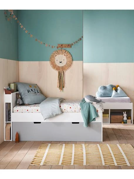 Lit évolutif LIGNE PASSE-PASSE Blanc - Vertbaudet 5 Lit évolutif LIGNE PASSE-PASSE Blanc - Vertbaudet – Image 5