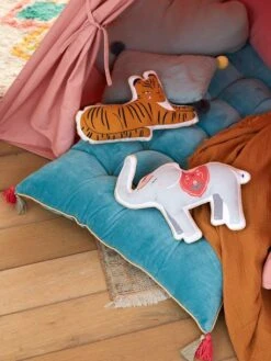 Lot De 2 Coussins Animaux EDEN INDIA Multicolore - Vertbaudet 8 Lot De 2 Coussins Animaux EDEN INDIA Multicolore - Vertbaudet -Petit Monde Promos Boutique lot de 2 coussins animaux eden india 3