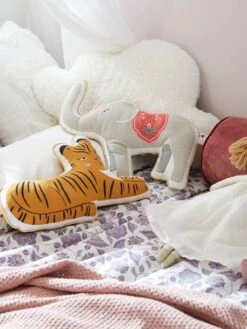 Lot De 2 Coussins Animaux EDEN INDIA Multicolore - Vertbaudet 9 Lot De 2 Coussins Animaux EDEN INDIA Multicolore - Vertbaudet -Petit Monde Promos Boutique lot de 2 coussins animaux eden india 4