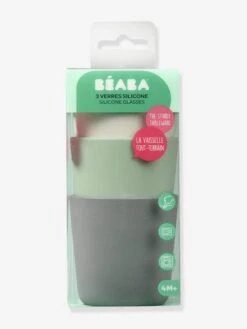 Lot De 3 Verres En Silicone BEABA Multicolore - Beaba -Petit Monde Promos Boutique lot de 3 verres en silicone beaba 2